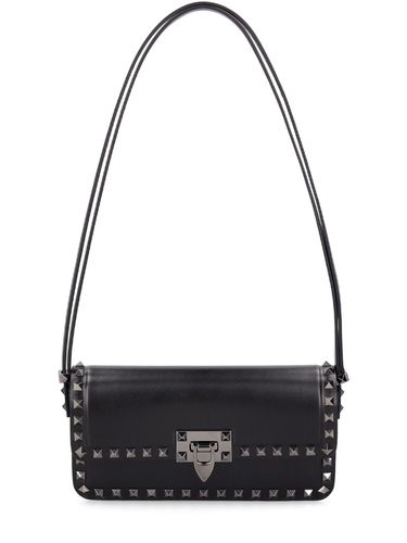 Bolso De Hombro Rockstud De Piel - VALENTINO GARAVANI - Modalova