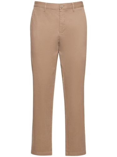 Cotton Stretch Chino Pants - ARMANI EXCHANGE - Modalova