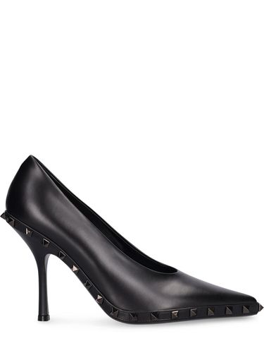 Mm Rockstud Leather Pumps - VALENTINO GARAVANI - Modalova