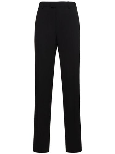 Damien Slim Wool & Viscose Pants - ANN DEMEULEMEESTER - Modalova