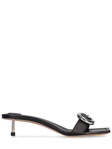 Mm Regalo Leather Mule Sandals - JACQUEMUS - Modalova