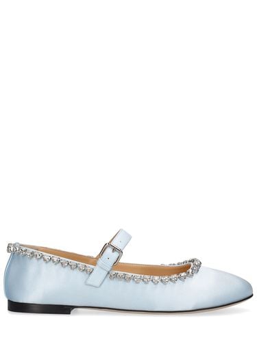 Mm Audrey Satin Ballerina Flats - MACH & MACH - Modalova