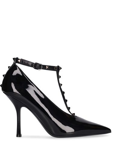 Mm Rockstud Patent Leather Pumps - VALENTINO GARAVANI - Modalova