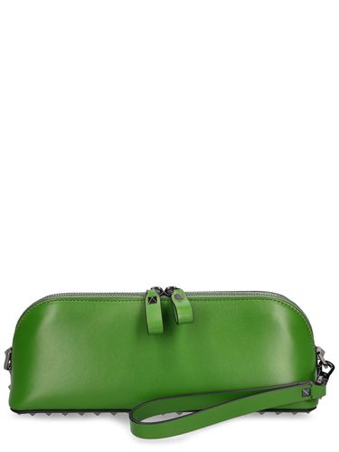 Rockstud Patent Leather Clutch - VALENTINO GARAVANI - Modalova