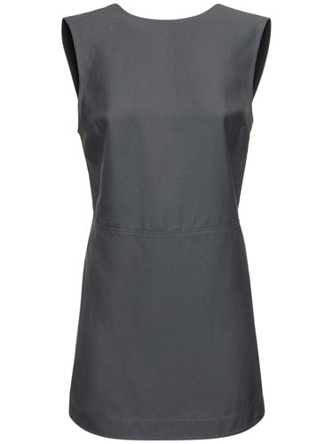 Hoya Sleeveless Viscose Blend Mini Dress - LOULOU STUDIO - Modalova