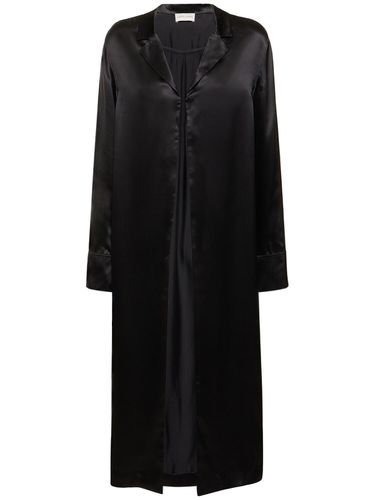 Oyat Silk Blend Long Shirt - LOULOU STUDIO - Modalova