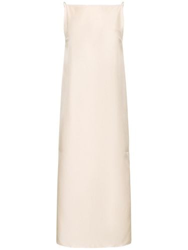 Sulum Silk Midi Dress - LOULOU STUDIO - Modalova