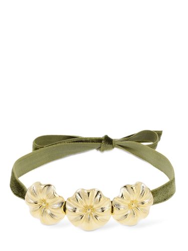 Elizabeth Daisy Velvet Choker - DESTREE - Modalova