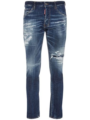 Jeans De Denim De Algodón - DSQUARED2 - Modalova