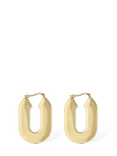 Bw3 3 Hoop Earrings - JIL SANDER - Modalova