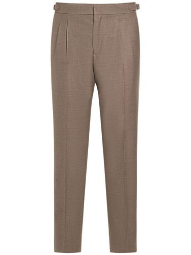 Wool Pleated Pants - LORO PIANA - Modalova