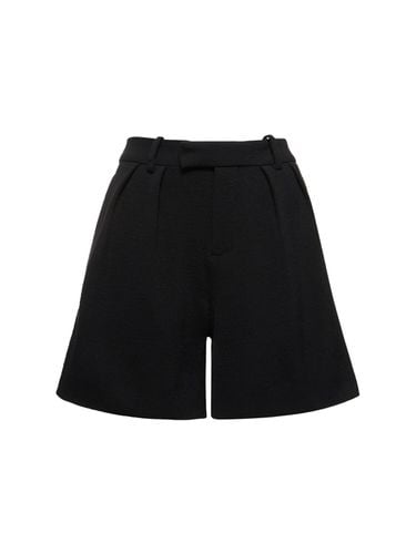 Wool Jersey Shorts - GUCCI - Modalova