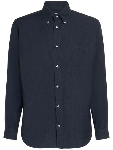 Agui Cotton & Cashmere Denim Shirt - LORO PIANA - Modalova