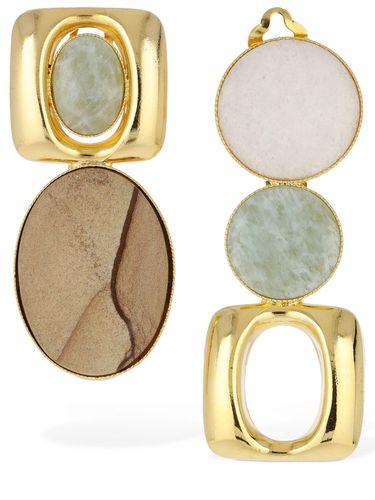 Sonia Square Clip-on Earrings - DESTREE - Modalova