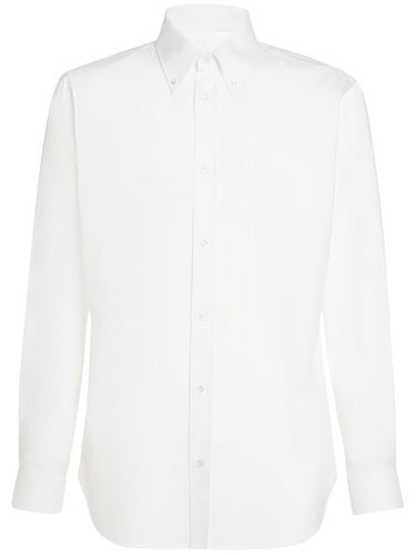 Agui Cotton Oxfort Shirt - LORO PIANA - Modalova