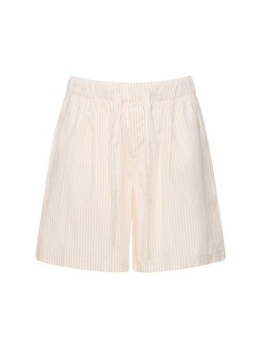 Pleated Cotton Shorts - BIRKENSTOCK TEKLA - Modalova