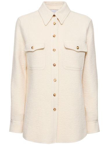 John Austin Cashmere Flannel Shirt - GABRIELA HEARST - Modalova