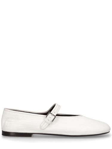 Mm Bohème Leather Ballerina Flats - THE ROW - Modalova