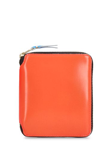 Cartera Super Fluo De Piel - COMME DES GARÇONS WALLET - Modalova