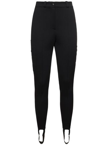 High Waist Twill Leggings - CASABLANCA - Modalova