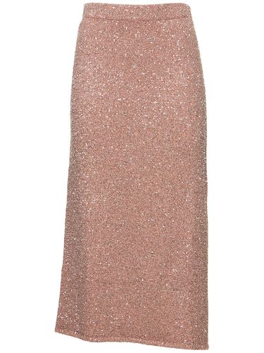 Milos Sequined Knit Midi Skirt - ALTUZARRA - Modalova