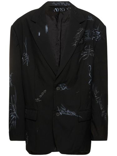 Barathea Tailored Wool Blazer - BALENCIAGA - Modalova