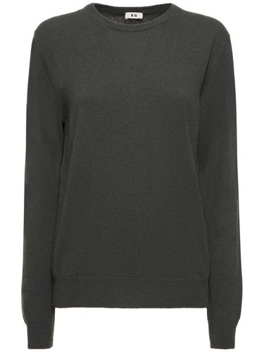 Lorenzo Cashmere Crewneck Sweater - ANNAGRETA - Modalova