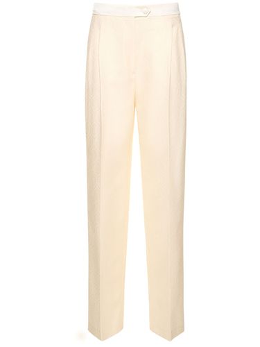 Printed Jacquard High Rise Wide Pants - ETRO - Modalova