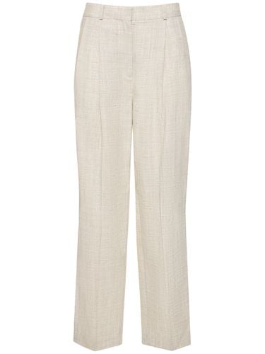 Tailored Viscose Blend Pants - TOTEME - Modalova