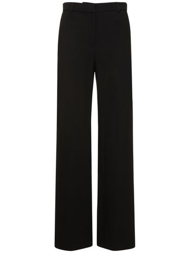 Relaxed Straight Viscose Blend Pants - TOTEME - Modalova