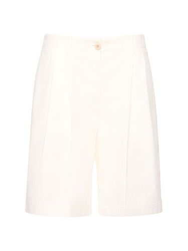 Shorts Twill Di In Cotone - TOTEME - Modalova