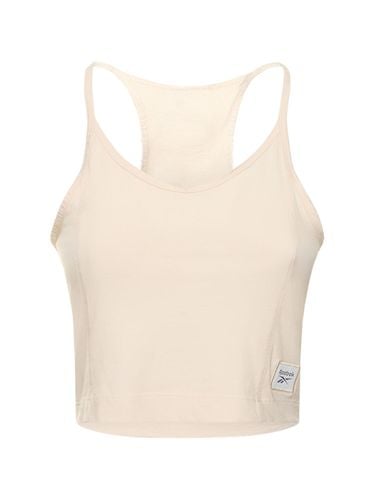 Classic Cotton V-neck Tank Top - REEBOK CLASSICS - Modalova