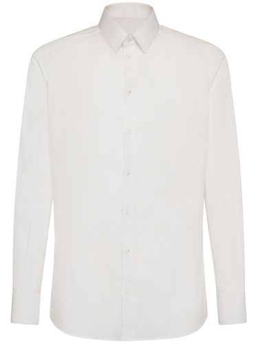 Cotton Poplin Shirt - DOLCE & GABBANA - Modalova