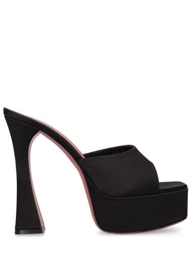 Mm Dalida Satin Mule Sandals - AMINA MUADDI - Modalova