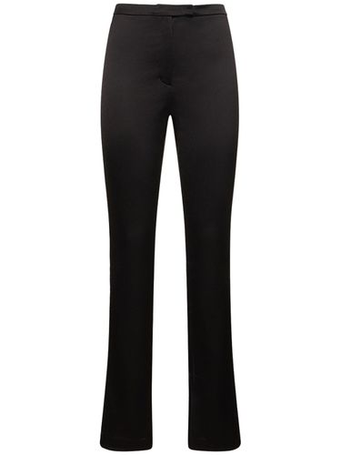 Leggings Sartoriali In Misto Cotone / Logo - ALEXANDER WANG - Modalova