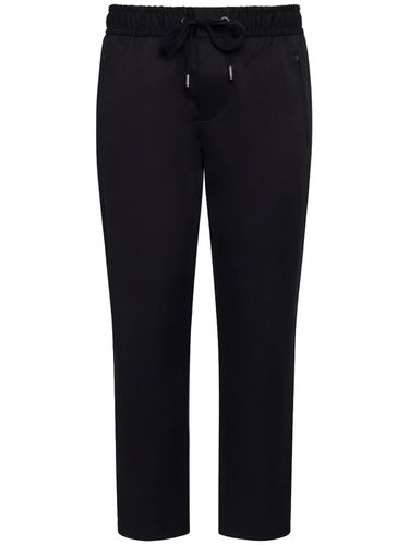 Stretch Cotton Jogging Pants - DOLCE & GABBANA - Modalova