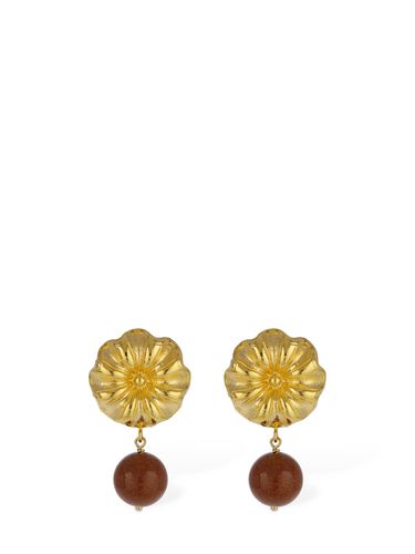 Sonia Daisy Sunstone Earrings - DESTREE - Modalova