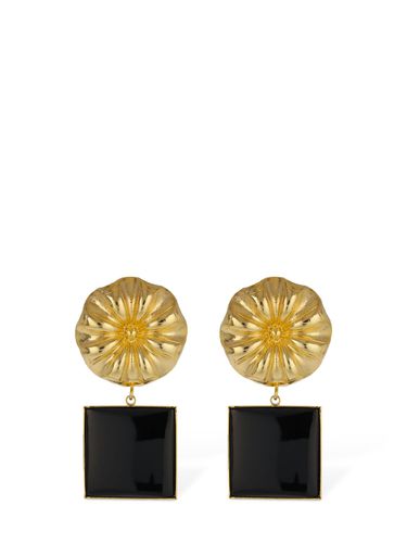 Sonia Daisy Square Earrings - DESTREE - Modalova