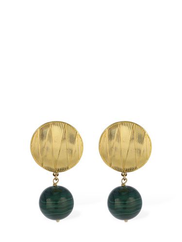 Sonia Geometric Stone Earrings - DESTREE - Modalova