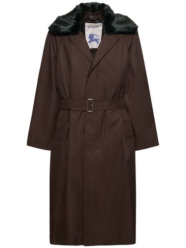 Cotton Trench Coat - BURBERRY - Modalova