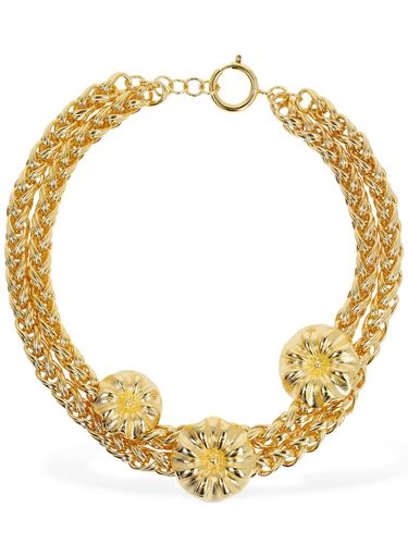 Elizabeth Double Chain Daisy Necklace - DESTREE - Modalova