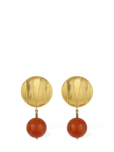 Sonia Geometric Stone Earrings - DESTREE - Modalova