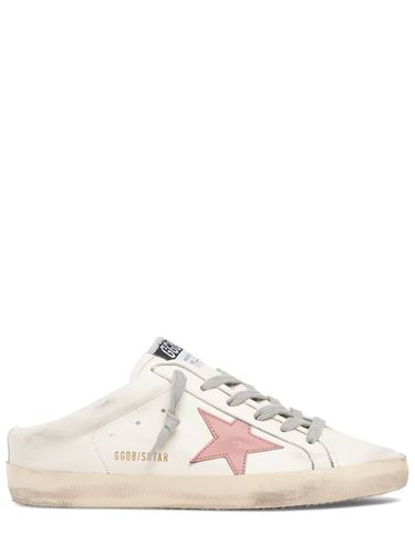 Mules Super-star De Piel Napa 20mm - GOLDEN GOOSE - Modalova