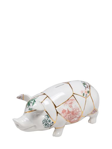 Moneybox Kintsugi Piggy Bank - SELETTI - Modalova