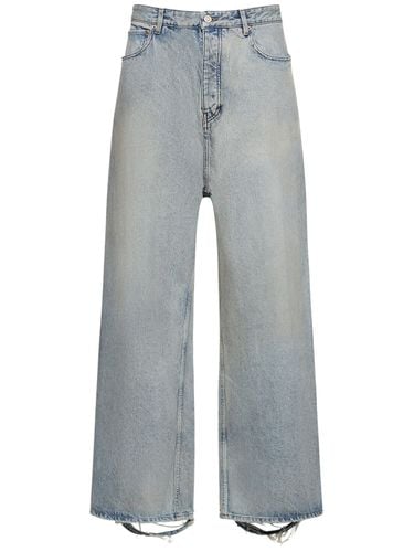 Organic Japanese Cotton Denim Jeans - BALENCIAGA - Modalova