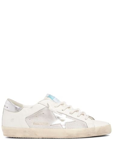 Mm Sneakers Aus Leder & Wildleder „super-star“ - GOLDEN GOOSE - Modalova