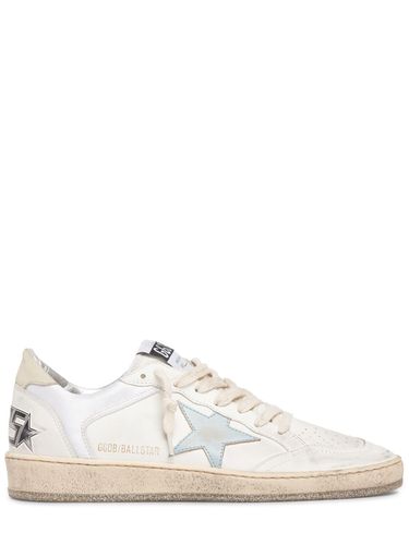 Mm Ballstar Leather & Nylon Sneakers - GOLDEN GOOSE - Modalova