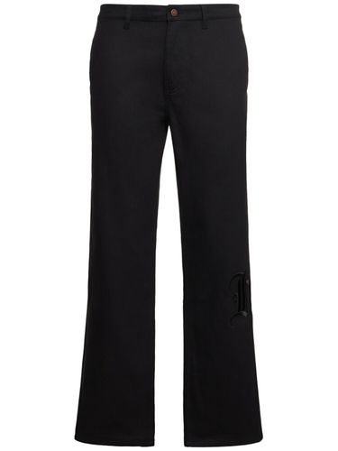 Herringbone Cotton Pants - HONOR THE GIFT - Modalova