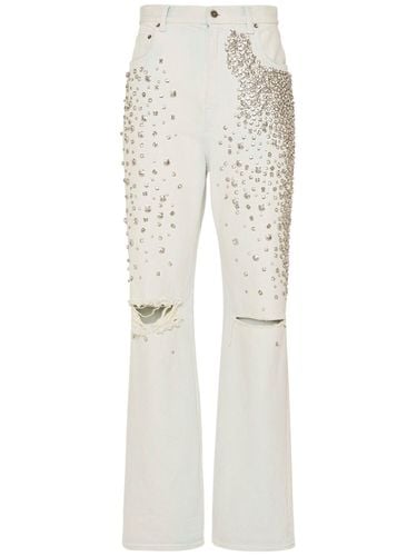 Golden Kim Bleached Washed Jeans - GOLDEN GOOSE - Modalova