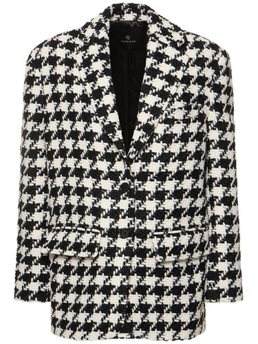 Quinn Cotton Blend Blazer - ANINE BING - Modalova